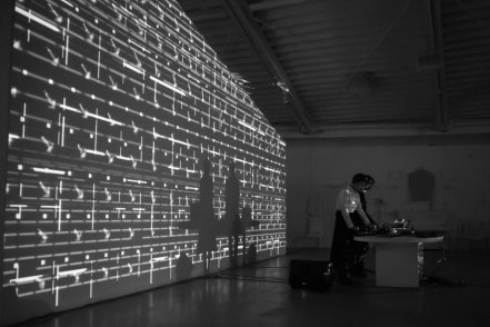 <Many>SCHNITT - Marco Monfardini and Amelie Duchow | MEMORY CODE live performance at CENTRO PECCI - Italy